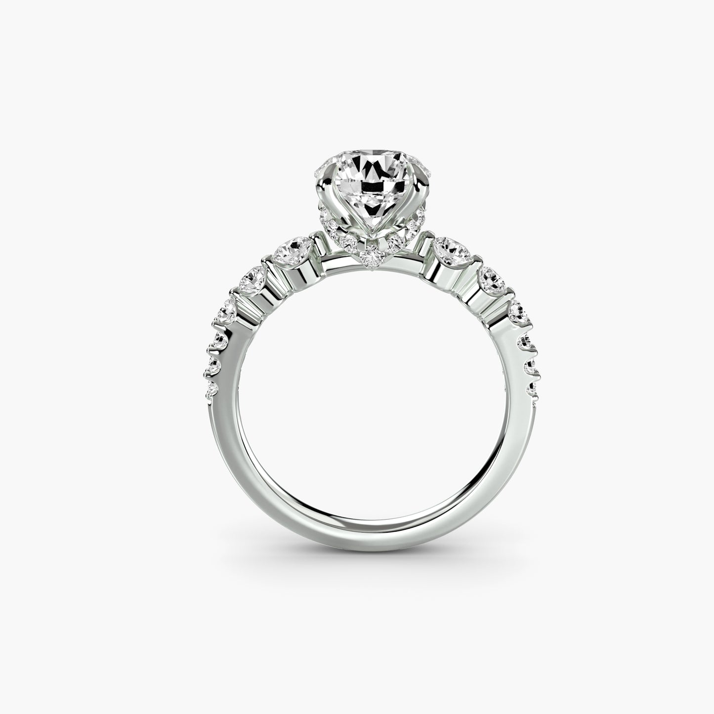 The "Seychelles" Cascade Diamond Ring