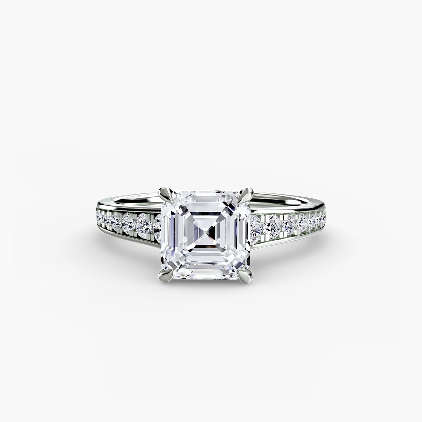 The "Capri" Solitaire with Pavé
