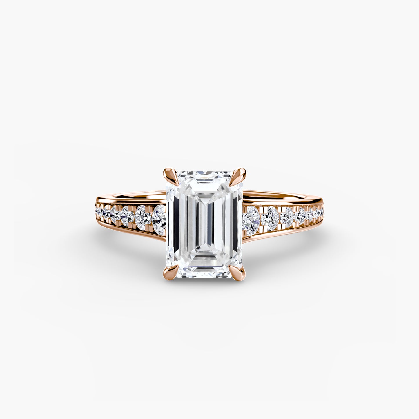 The "Capri" Solitaire with Pavé