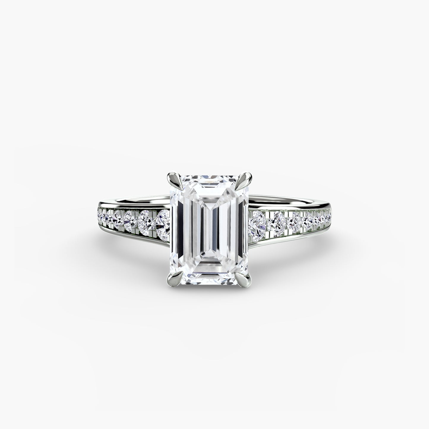 The "Capri" Solitaire with Pavé
