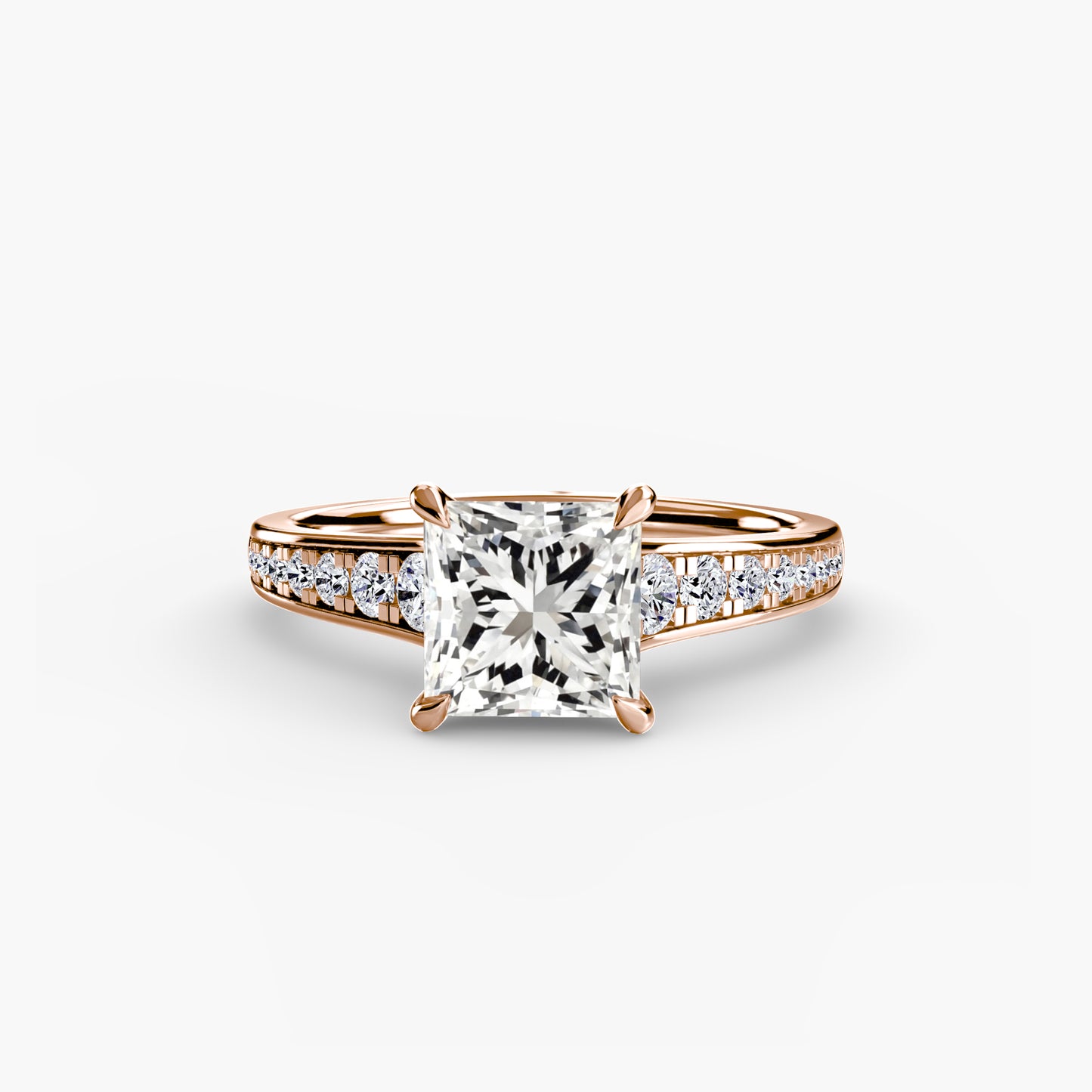 The "Capri" Solitaire with Pavé