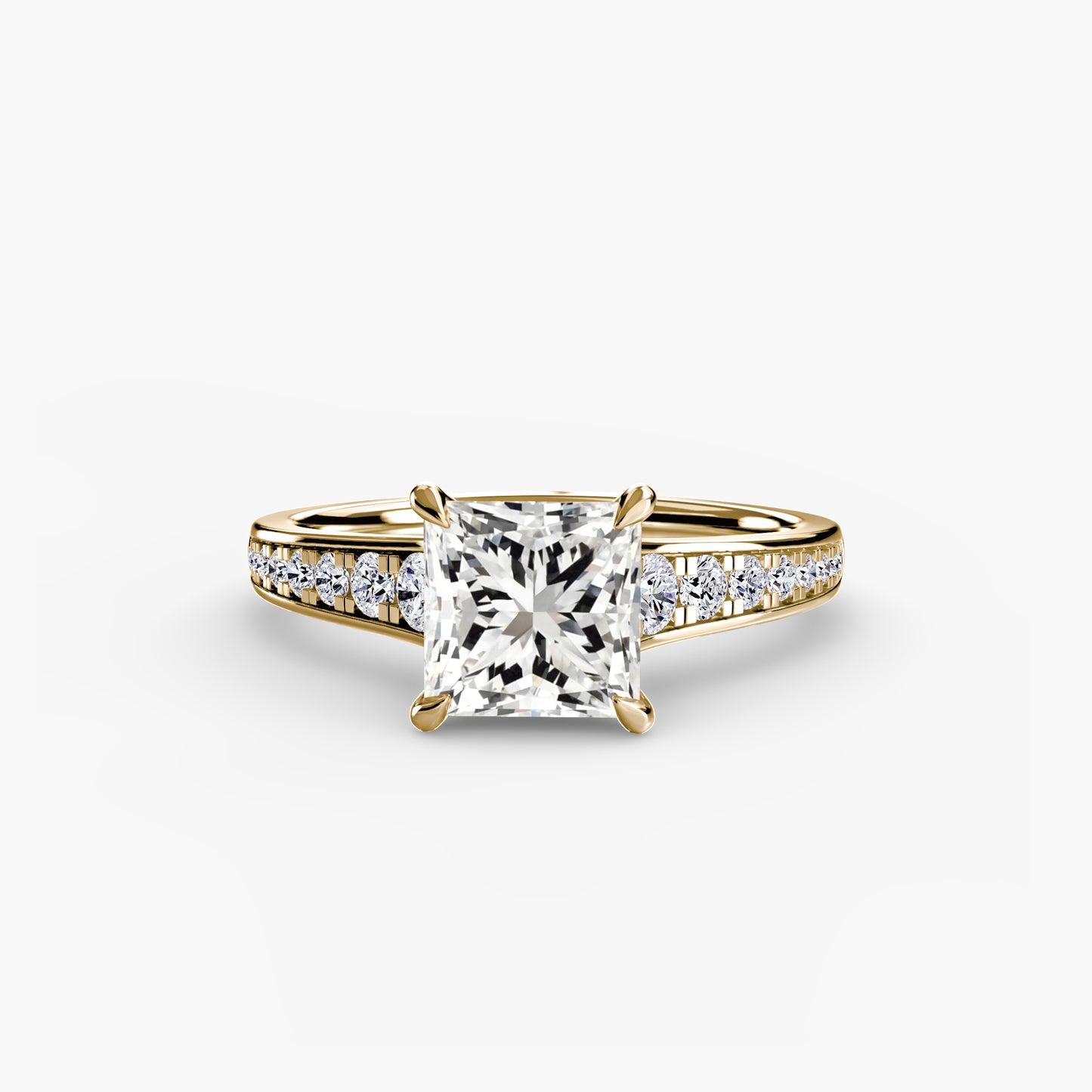 The "Capri" Solitaire with Pavé