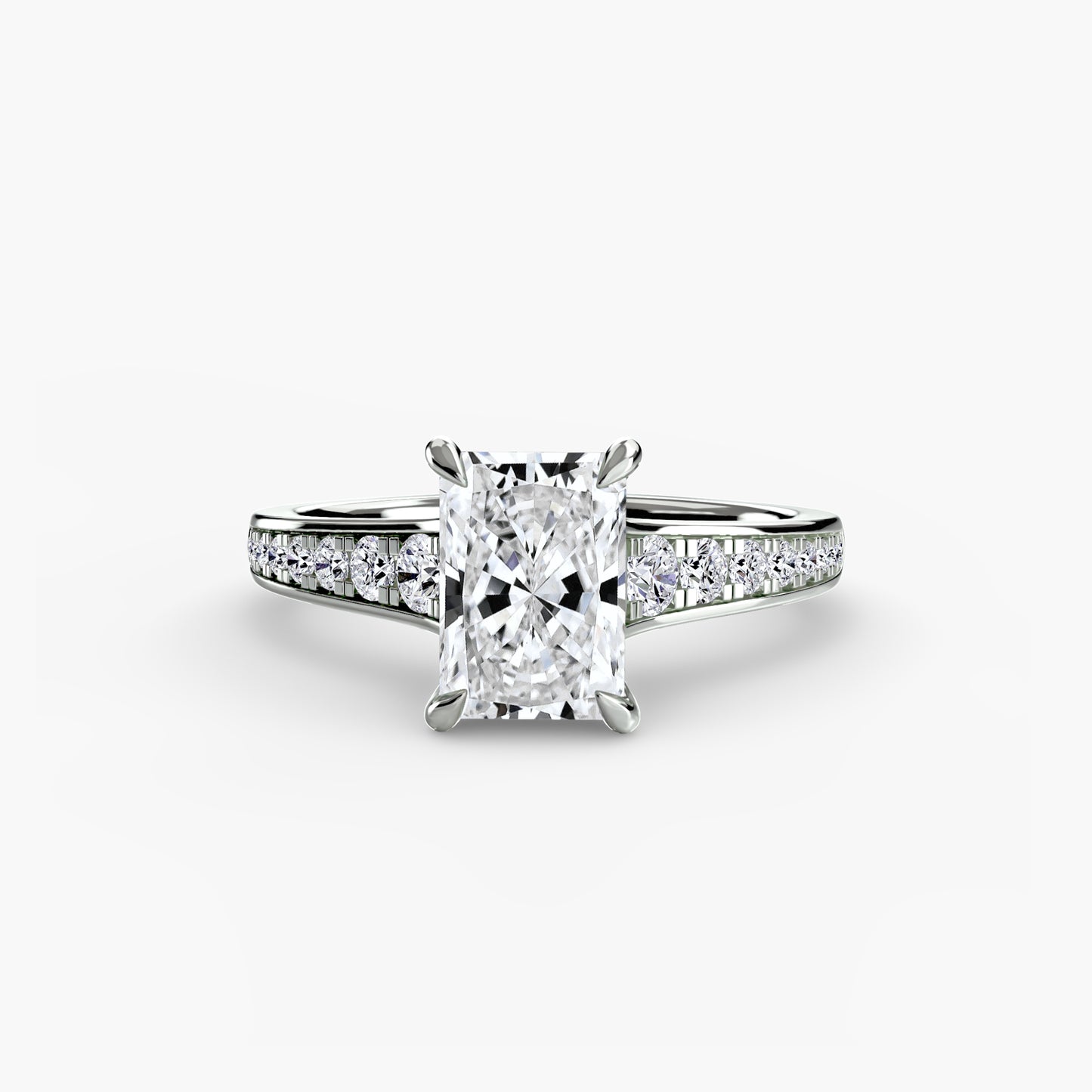 The "Capri" Solitaire with Pavé