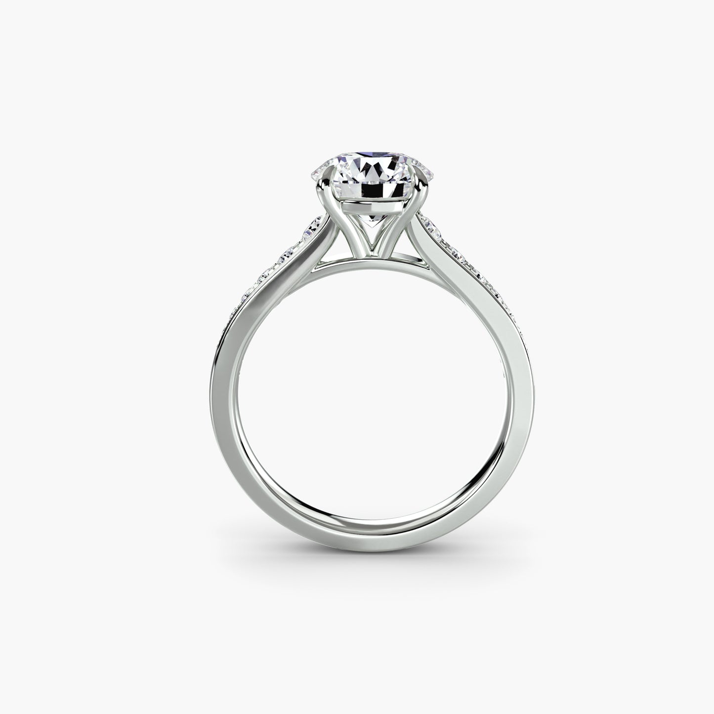 The "Capri" Solitaire with Pavé