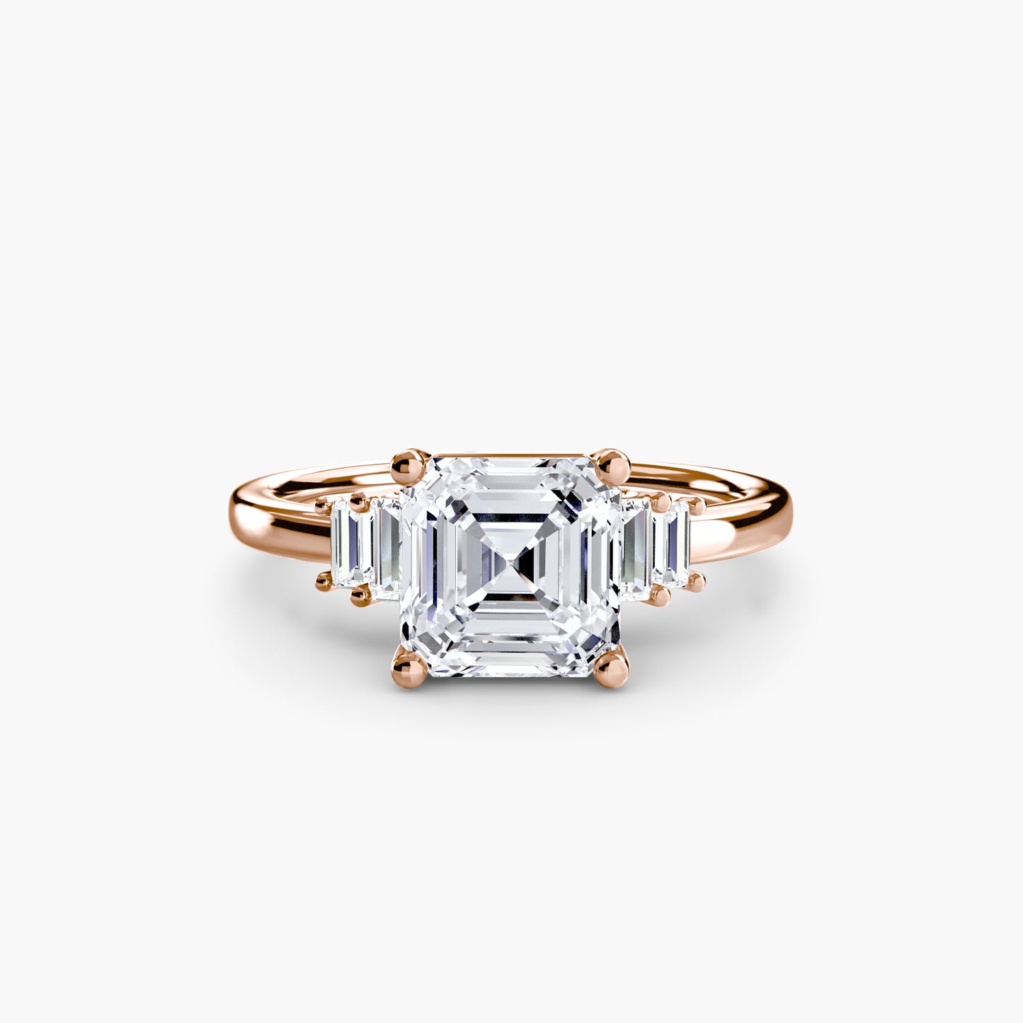 The "Napa" Baguette Accent Solitaire