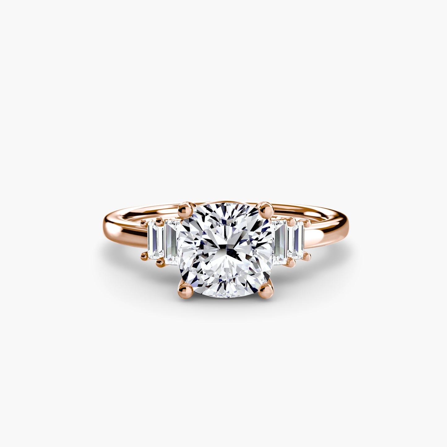 The "Napa" Baguette Accent Solitaire