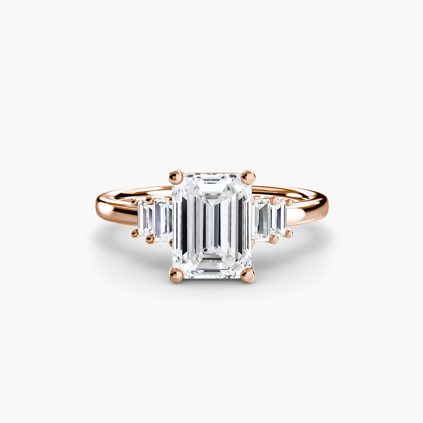 The "Napa" Baguette Accent Solitaire