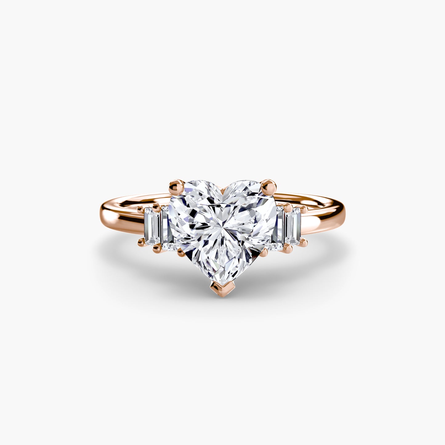 The "Napa" Baguette Accent Solitaire