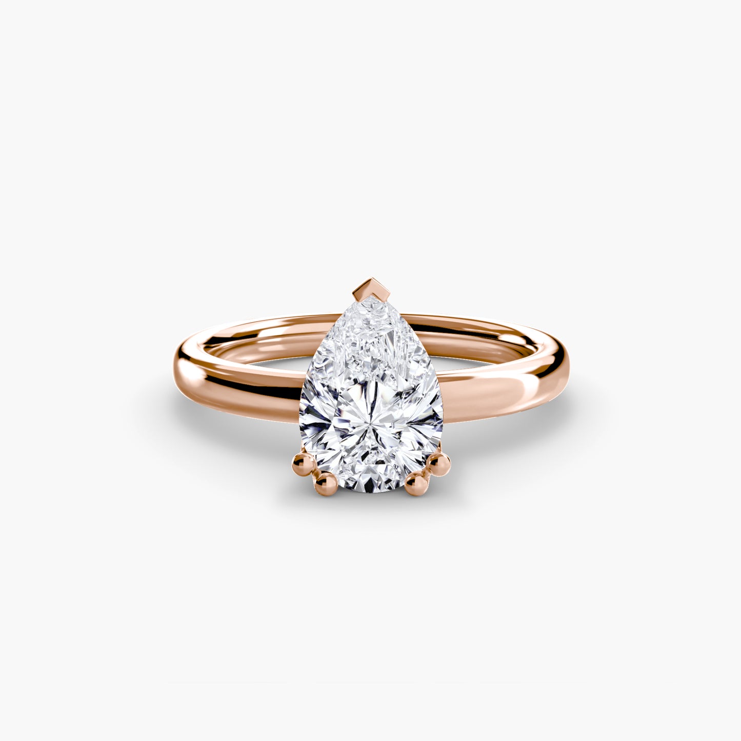 The "Bali" Solitaire Ring