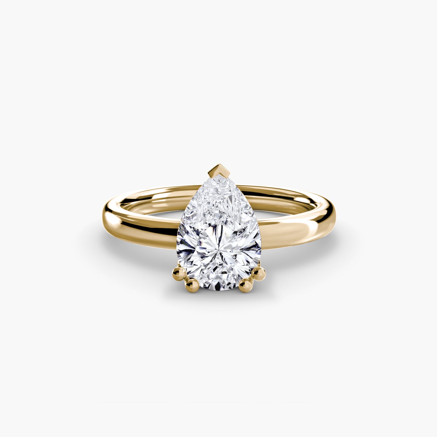 The "Bali" Solitaire Ring
