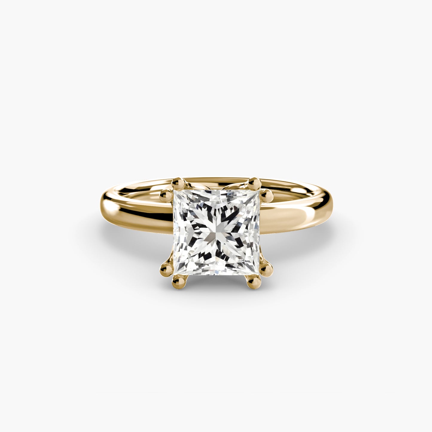 The "Bali" Solitaire Ring