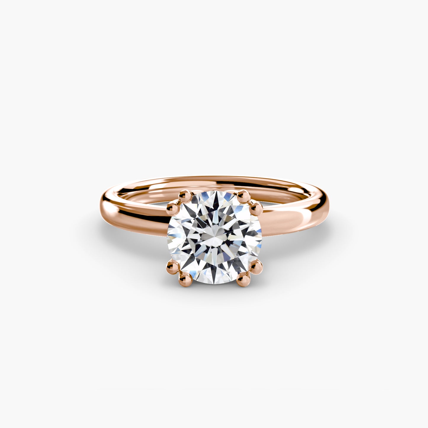 The "Bali" Solitaire Ring