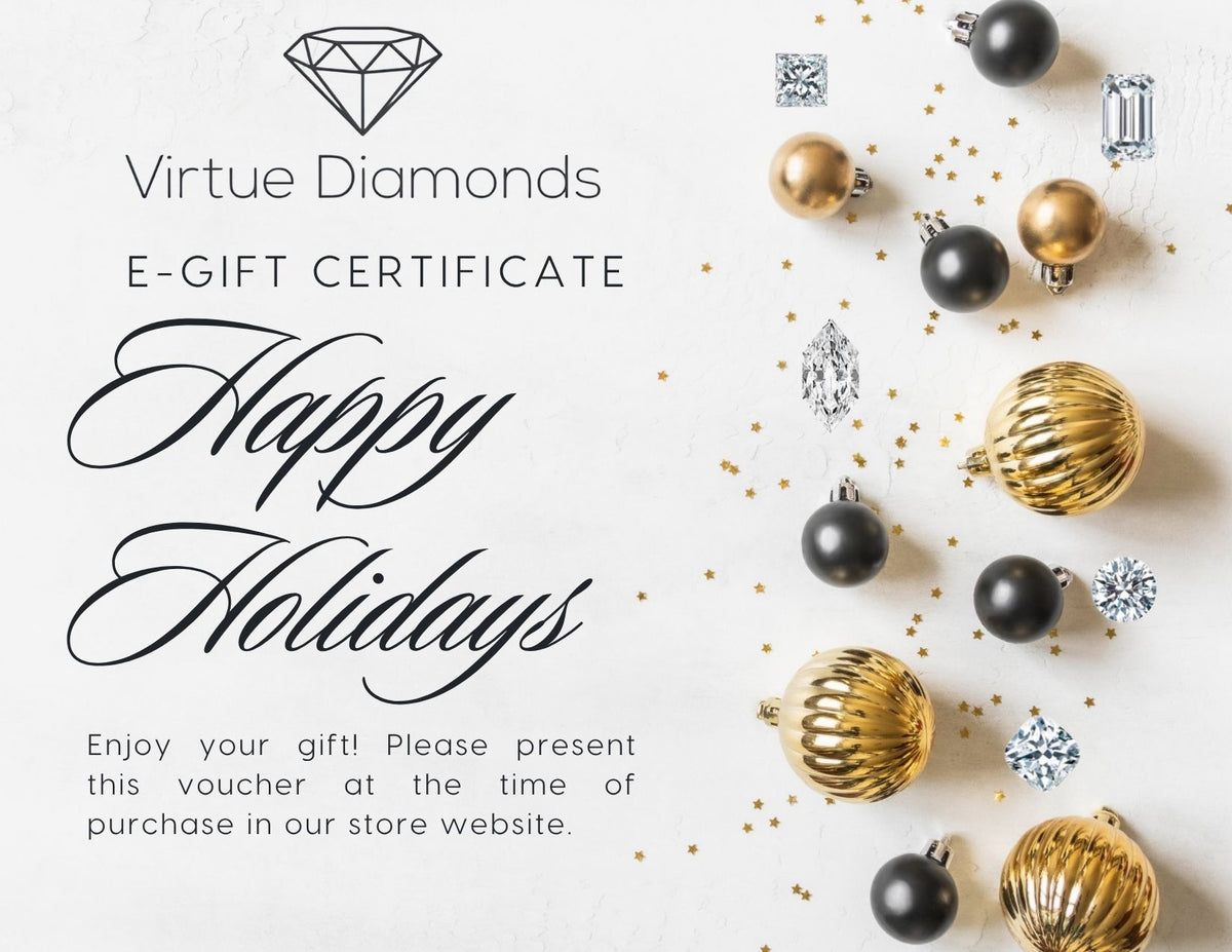 VIRTUE DIAMONDS GIFT CERTIFICATE (Holiday)