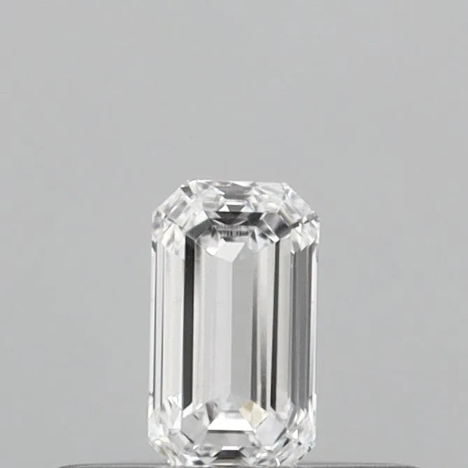 0.22ct Emerald Lab Grown Diamond (Colour D, Clarity VVS2, IGI Certified)
