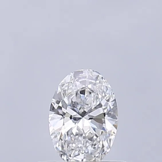 0.44ct Oval Lab Grown Diamond (Colour D, Clarity VVS2, IGI Certified)