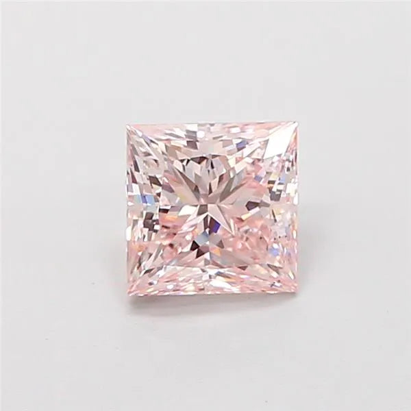 1.00ct Princess Lab Grown Diamond (Colour Fancy Pink, Clarity VS1, IGI Certified)