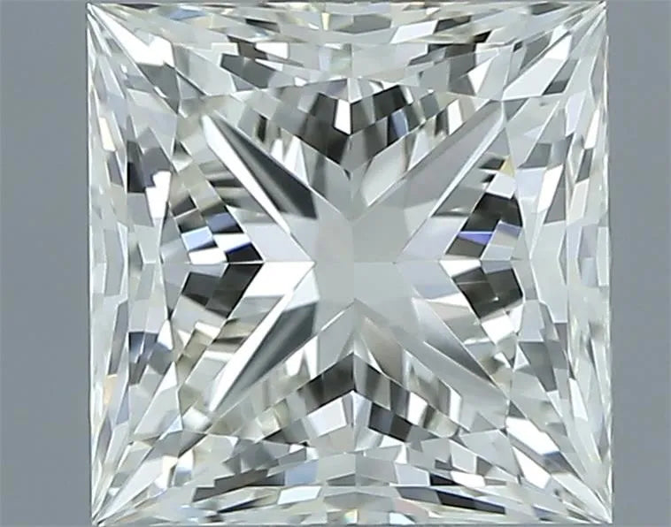1.02ct Princess Natural Diamond (Colour J, Clarity VVS1, Cut VG, IGI Certified)