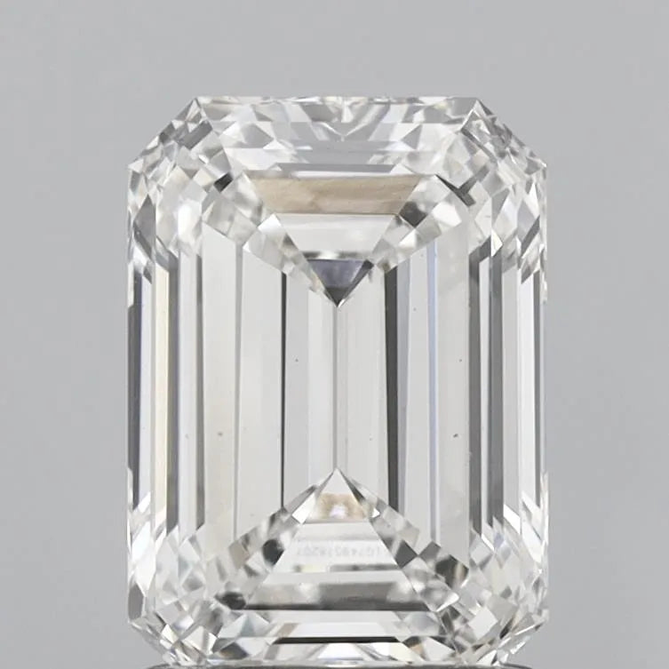 1.52ct Emerald Lab Grown Diamond (Colour G, Clarity VS1, IGI Certified)