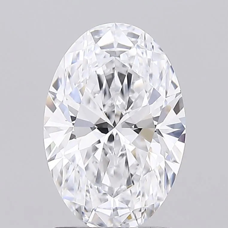 1.52ct Oval Lab Grown Diamond (Colour D, Clarity VVS1, IGI Certified)
