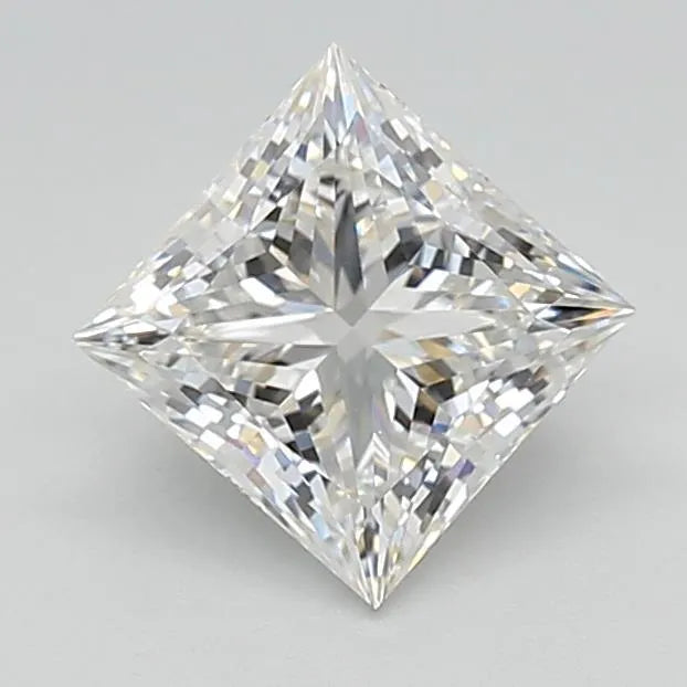 1.54ct Princess Lab Grown Diamond (Colour F, Clarity VVS2, IGI Certified)