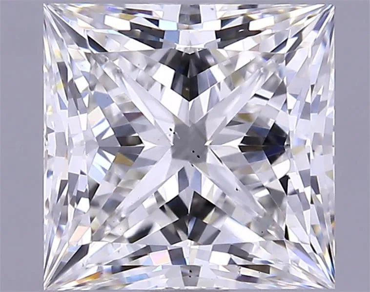 1.73ct Princess Lab Grown Diamond (Colour G, Clarity VS2, Cut ID, IGI Certified)