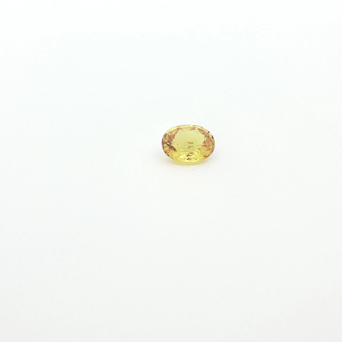 1.81ct Oval Natural Sapphire (Colour Yellow, Clarity Slightly Included, Cut Faceted)