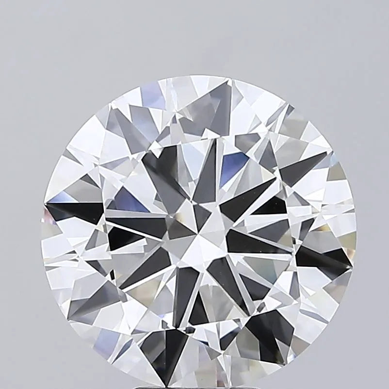 10.00ct Round Lab Grown Diamond (Colour F, Clarity VVS2, Cut EX, IGI Certified)