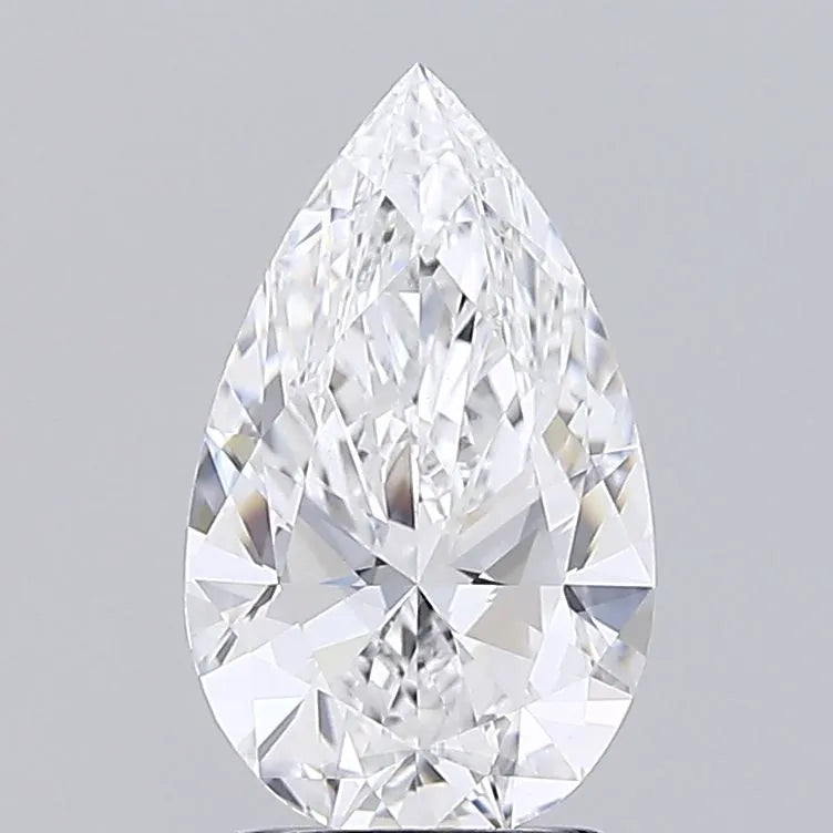 2.00ct Pear Lab Grown Diamond (Colour E, Clarity VVS2, IGI Certified)