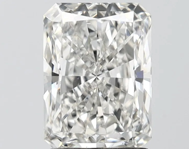 2.00ct Radiant Lab Grown Diamond (Colour G, Clarity VS1, IGI Certified)