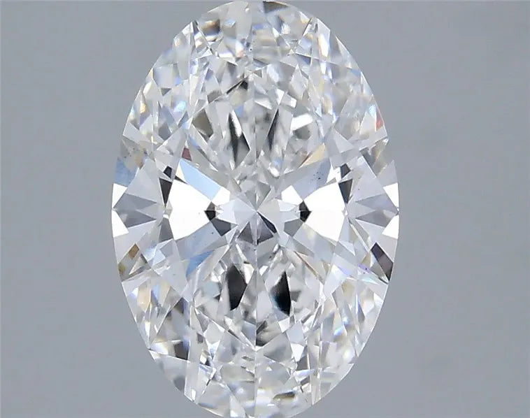 2.01ct Oval Lab Grown Diamond (Colour D, Clarity VS2, IGI Certified)