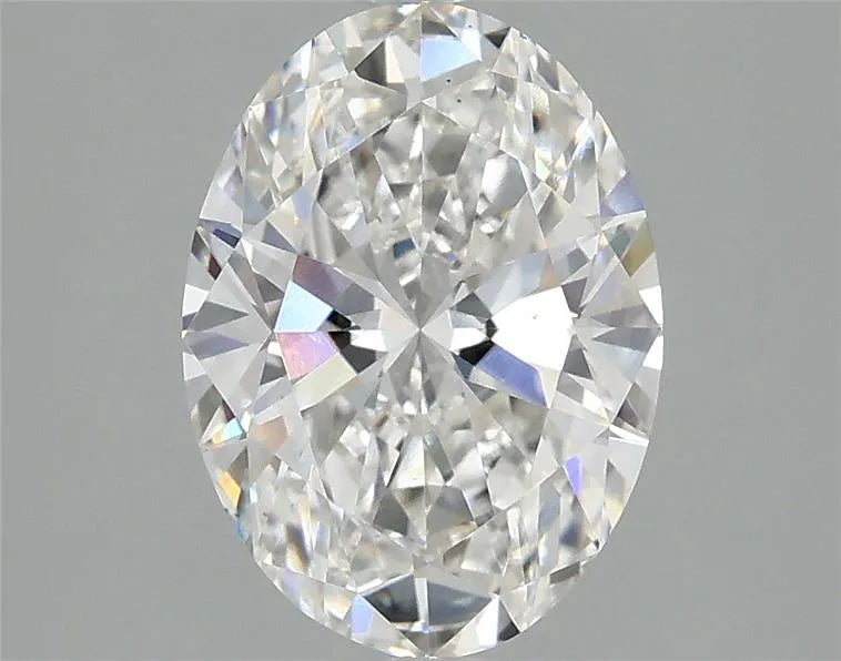 2.01ct Oval Lab Grown Diamond (Colour E, Clarity VS2, IGI Certified)
