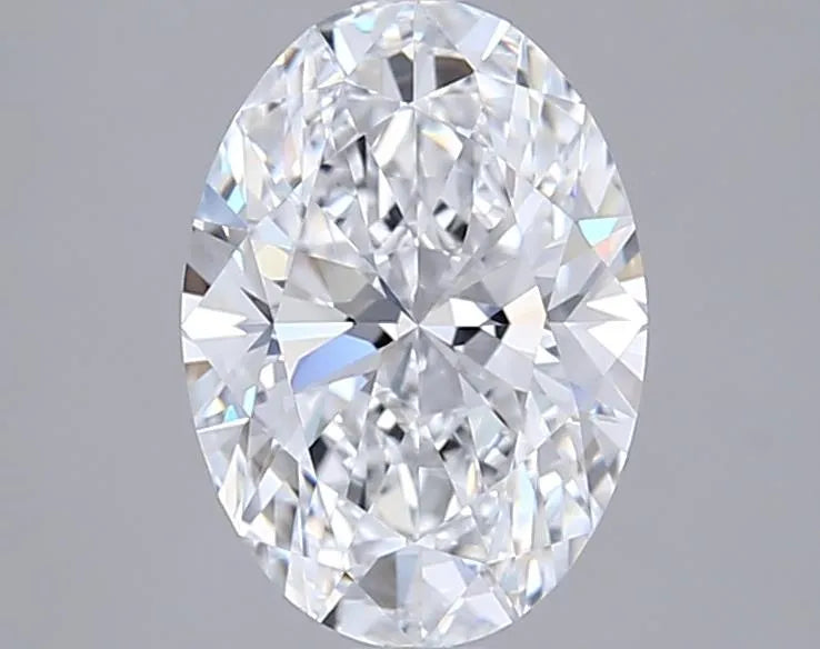 2.02ct Oval Lab Grown Diamond (Colour D, Clarity FL, IGI Certified)
