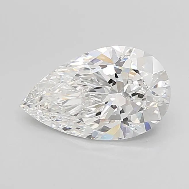 2.06ct Pear Lab Grown Diamond (Colour D, Clarity IF, Cut EX, IGI Certified)