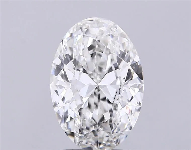 2.21ct Oval Lab Grown Diamond (Colour F, Clarity VS1, IGI Certified)