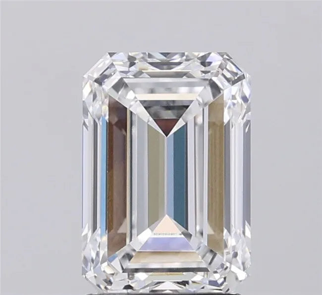 2.40ct Emerald Lab Grown Diamond (Colour E, Clarity IF, IGI Certified)