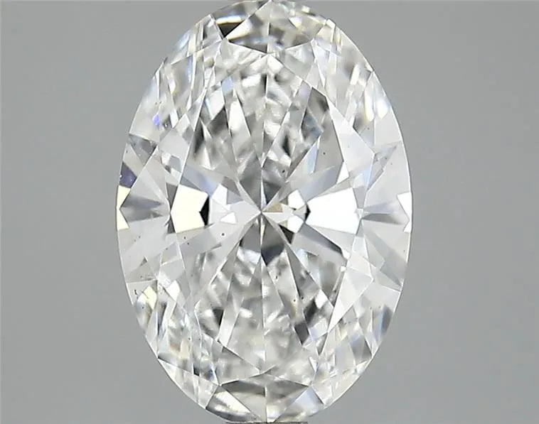 2.46ct Oval Lab Grown Diamond (Colour E, Clarity VS2, IGI Certified)