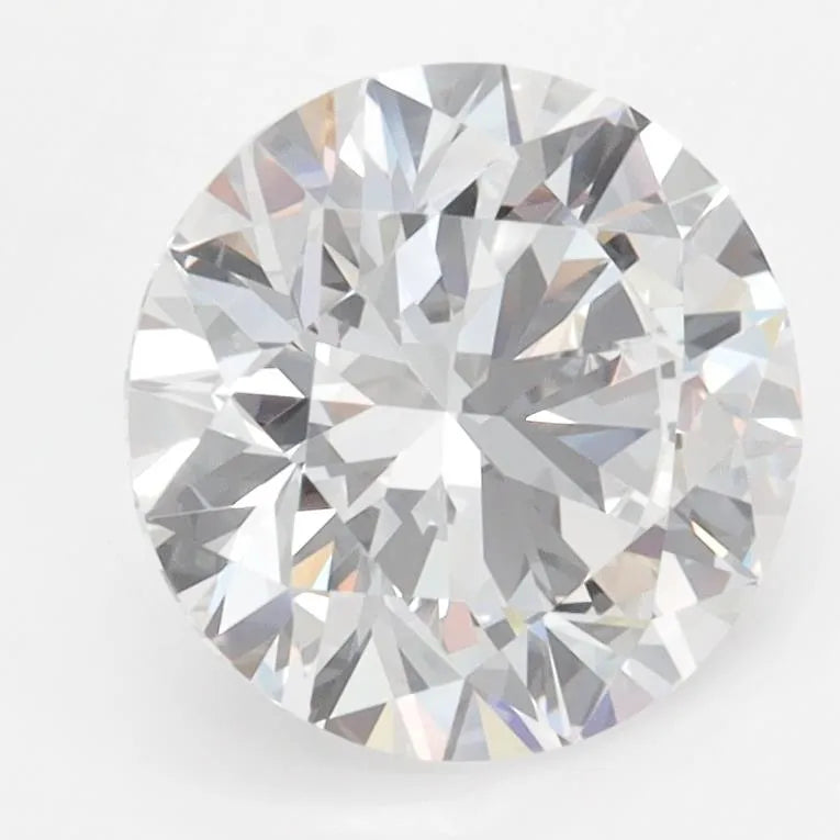 2.50ct Round Lab Grown Diamond (Colour D, Clarity IF, Cut ID, IGI Certified)