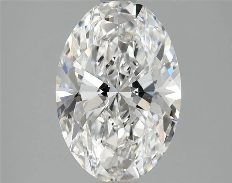 2.51ct Oval Lab Grown Diamond (Colour E, Clarity VVS2, IGI Certified)