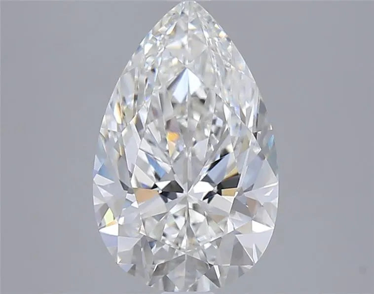 2.53ct Pear Lab Grown Diamond (Colour G, Clarity VVS2, IGI Certified)
