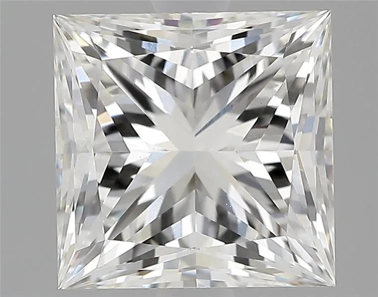 2.69ct Princess Lab Grown Diamond (Colour H, Clarity VVS2, IGI Certified)