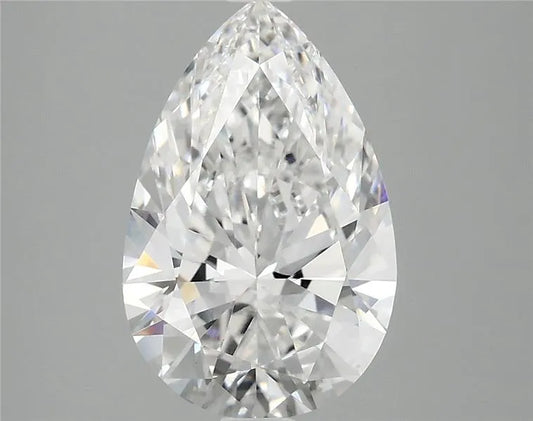 2.81ct Pear Lab Grown Diamond (Colour E, Clarity VVS2, IGI Certified)