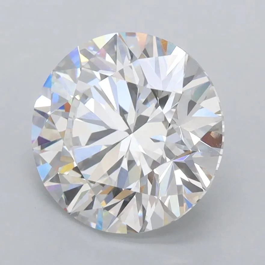 2.90ct Round Lab Grown Diamond (Colour E, Clarity VVS2, Cut EX, IGI Certified)