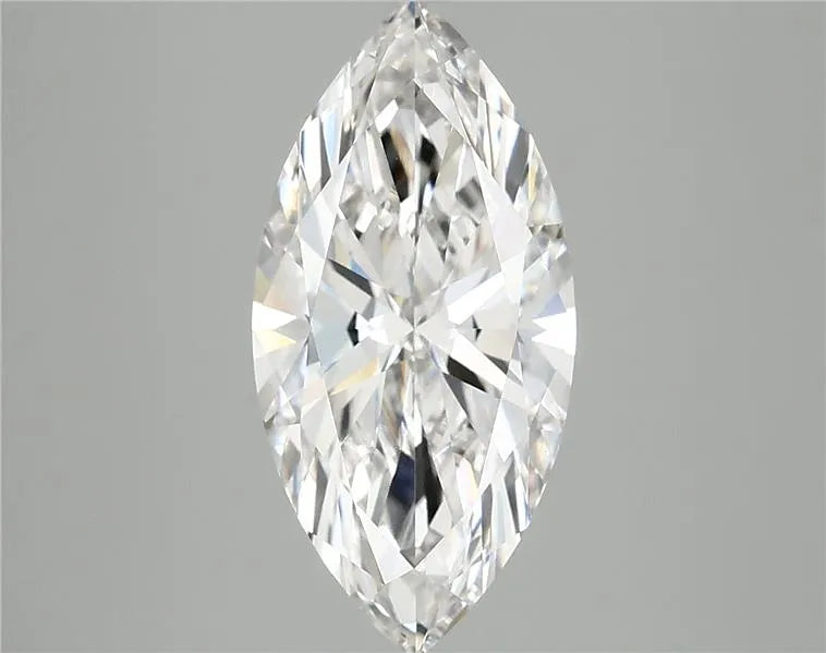 2.97ct Marquise Lab Grown Diamond (Colour E, Clarity VVS2, IGI Certified)