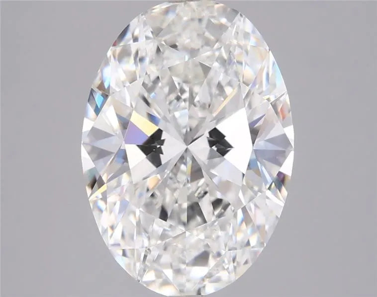 2.97ct Oval Lab Grown Diamond (Colour F, Clarity VVS2, IGI Certified)