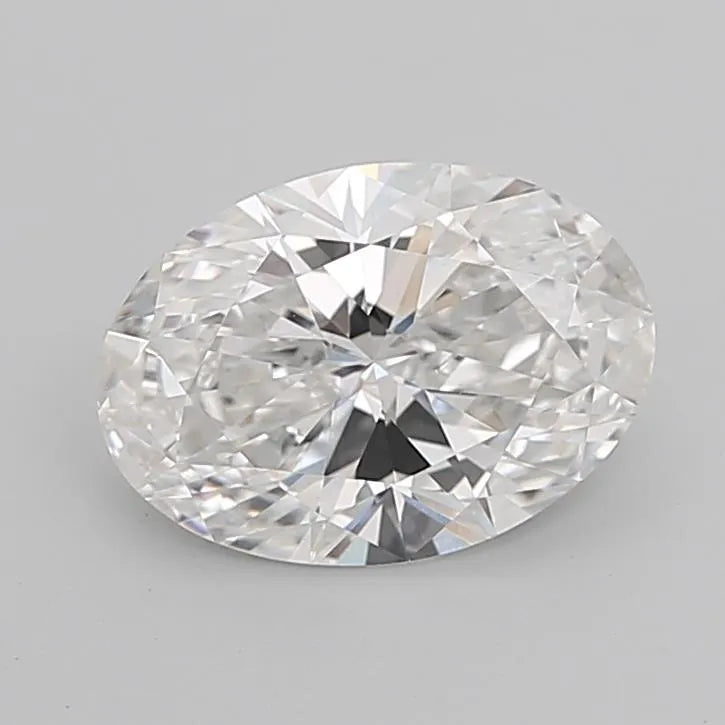 2.99ct Oval Lab Grown Diamond (Colour E, Clarity VVS2, IGI Certified)