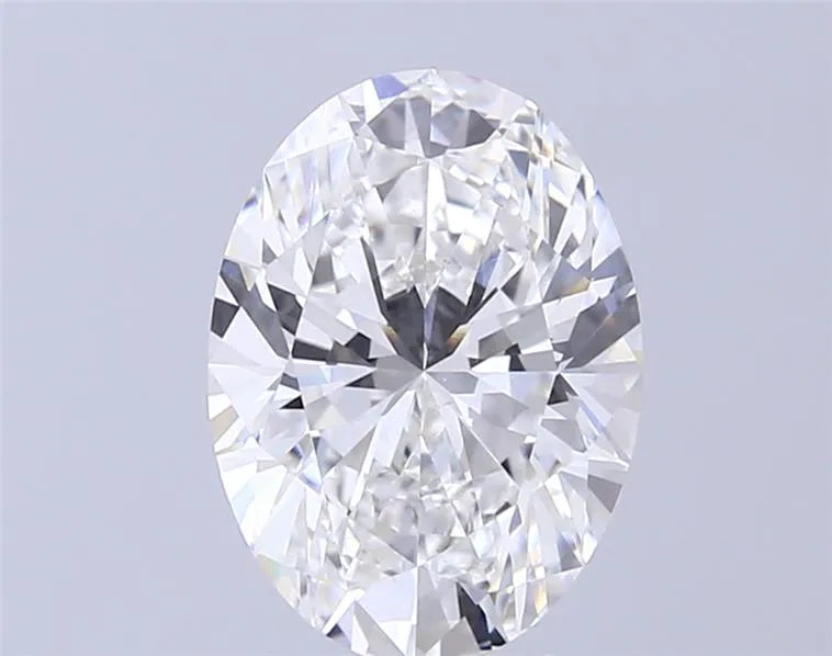 2.57ct Oval Lab Grown Diamond (Colour F, Clarity VS1, IGI Certified)