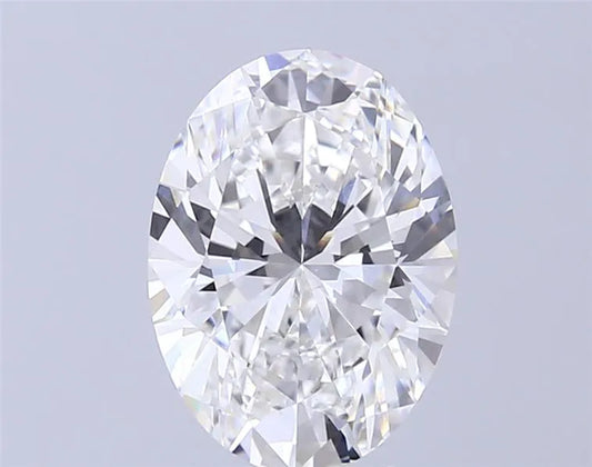 2.57ct Oval Lab Grown Diamond (Colour F, Clarity VS1, IGI Certified)