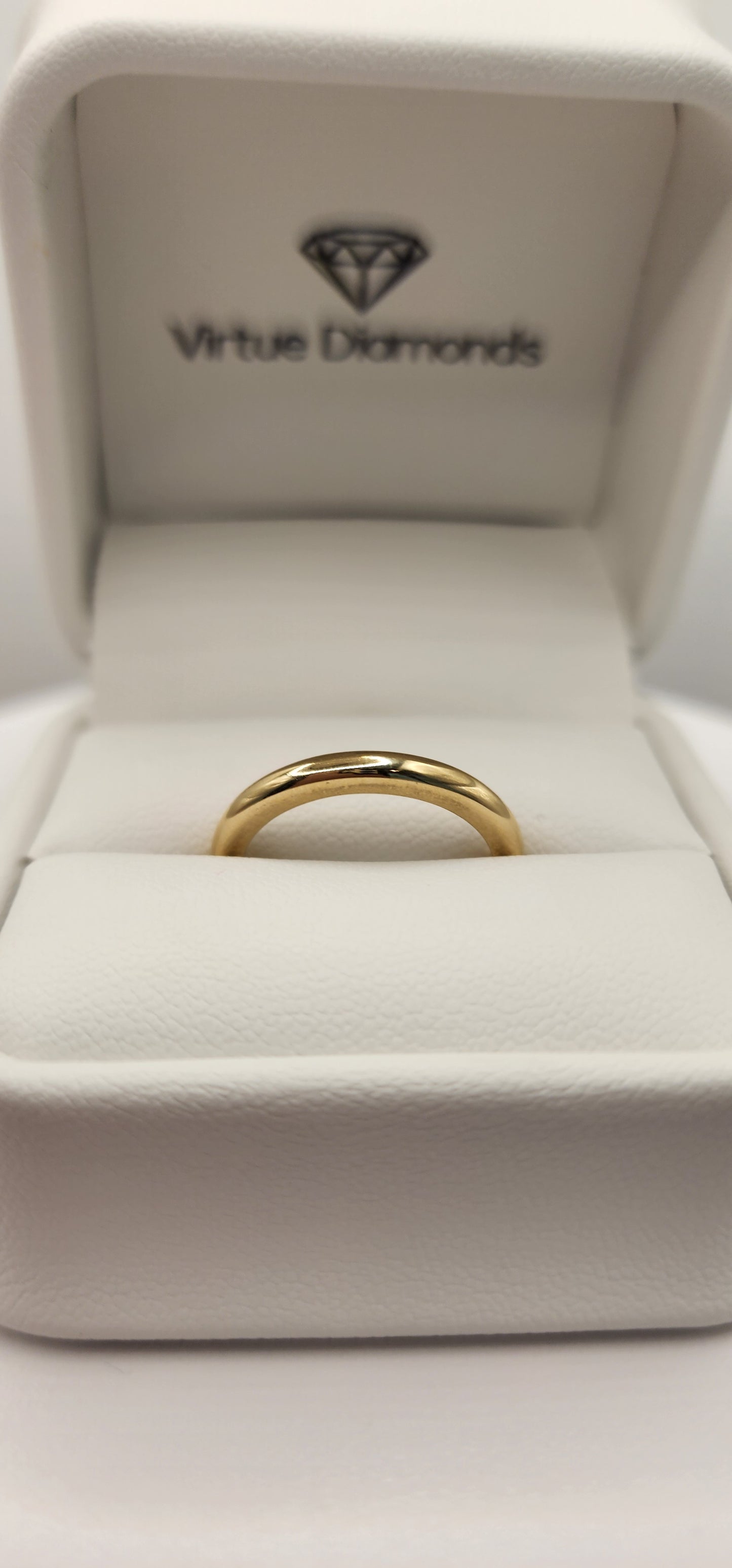 14k Yellow Gold Stacking Band (Standard Shank)