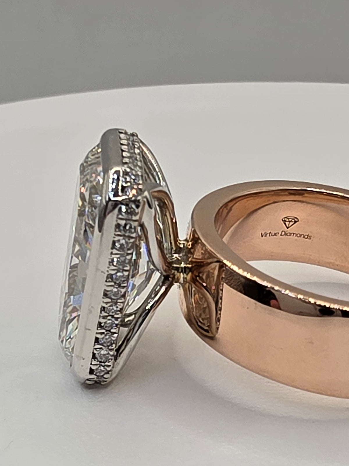 Diamond on a white background