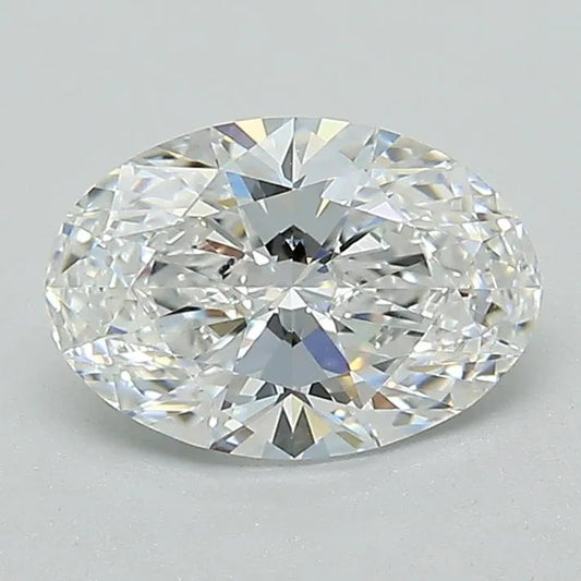 6.12ct Oval Lab Grown Diamond (Colour J, Clarity VS1, IGI Certified)